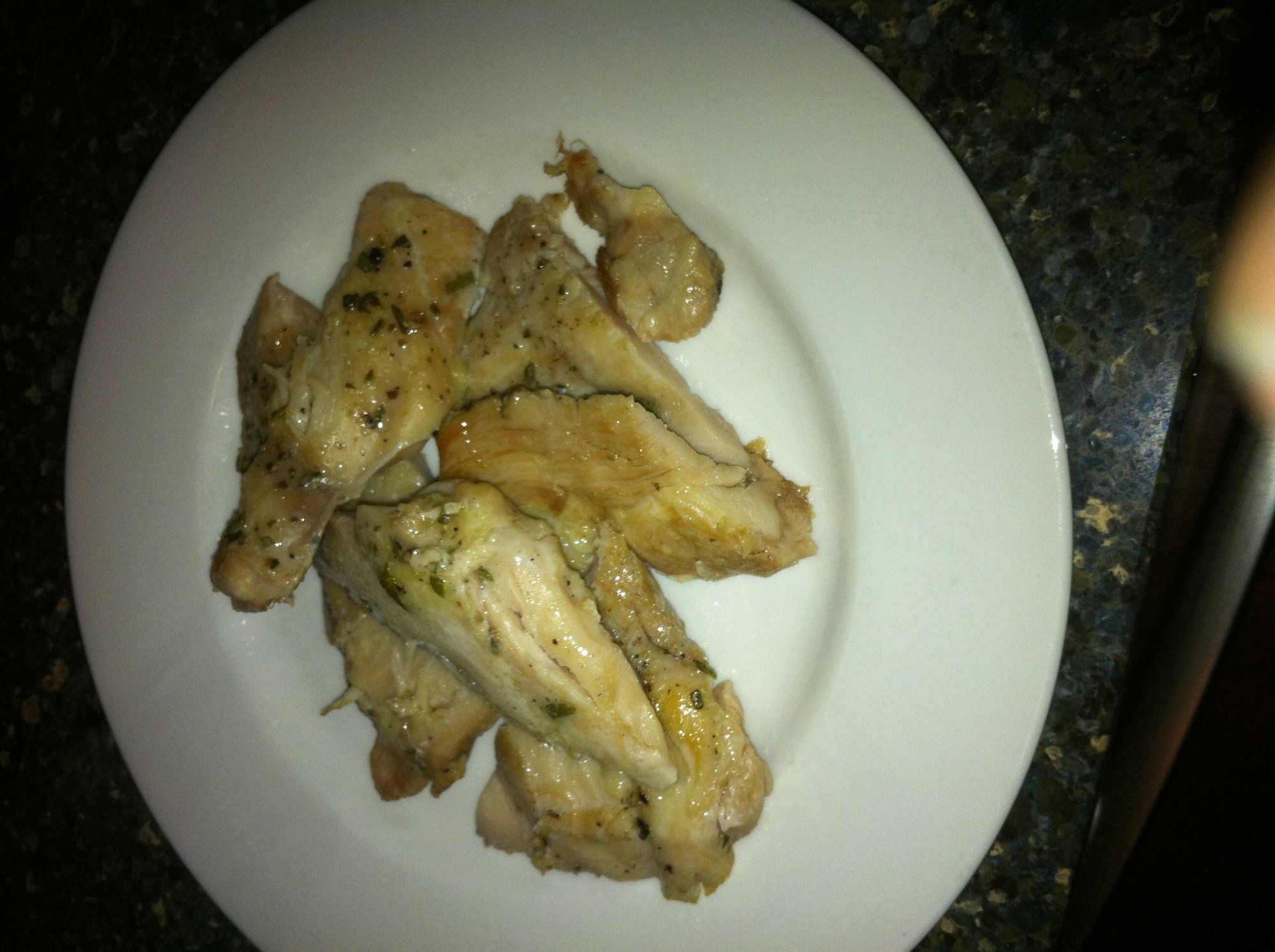 The most tender chicken I have ever eaten in my life