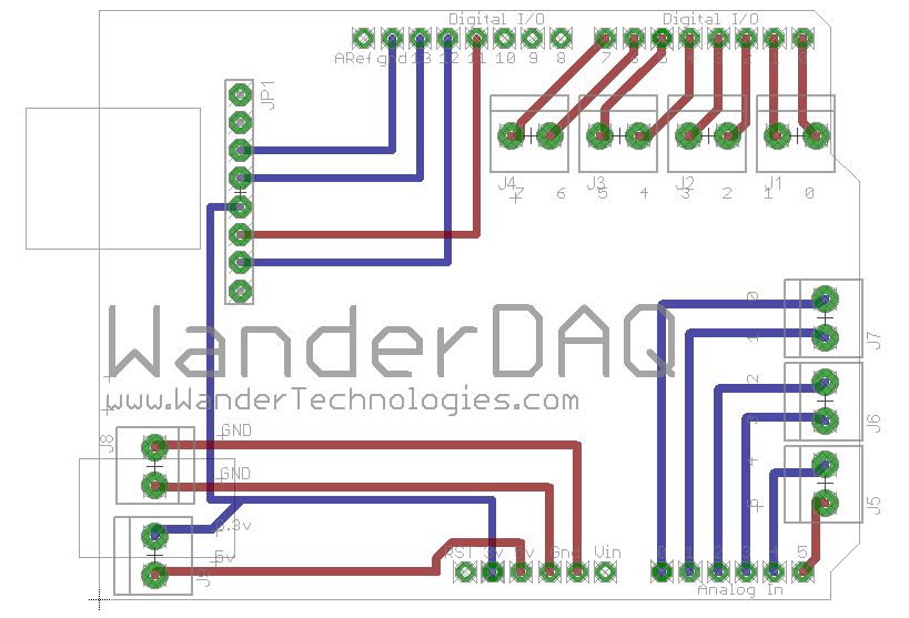 First revision PCB design in EagleCAD